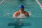 Swimming vs Babson  Wheaton College Swimming vs Babson College. - Photo By: KEITH NORDSTROM : Wheaton, Swimming, Babson